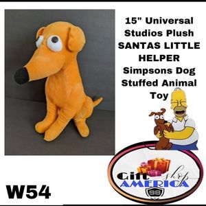 15" Universal Studios Plush SANTAS LITTLE HELPER S